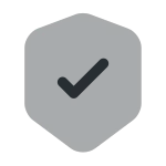 Shield Tick SVG Icon